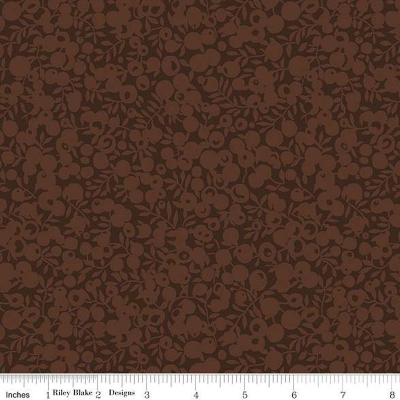 Wiltshire Shadow in Chestnut (01666564a) | Wiltshire Shadow | Liberty Fabrics | Riley Blake